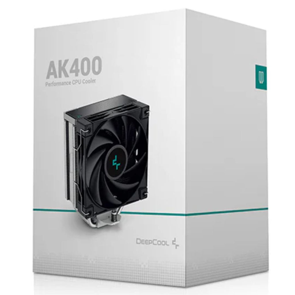 DeepCool AK400 Performance CPU Cooler, 4 Heat Pipe Tower, High-Performance FDB Fan, 220W Heat Dissipation, ILGA1851/1700/1200/115X/AM5/AM4 - Image 4