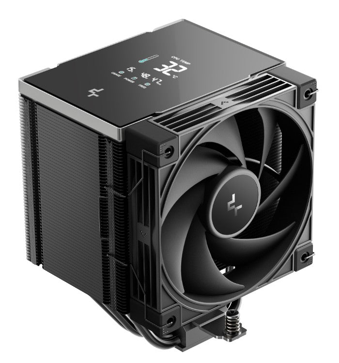 DeepCool AK500 G2 DIGITAL NYX AI Dynamic Adjustment CPU Cooler, Digital Display, 5 Heat Pipes, 4-pin PWM, Intel LGA1851/1700/1200/115x, AMD AM5/AM4 - Image 1