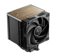 DeepCool AK500 G2 Wood Grain Top Cover CPU Cooler, 5 Heat Pipes, 4-pin PWM, Intel LGA1851/1700/1200/115x, AMD AM5/AM4 - Image 2