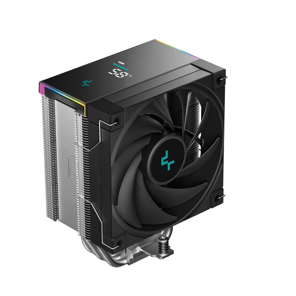 DeepCool AK500S Digital SE CPU Cooler, Status Display, ARGB LED Strips, 5 x Heat Pipe,Intel LGA1851/1700/1200/1151/1150/1155 /AM5/AM4 - Image 1