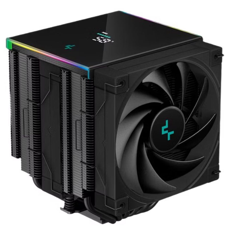 DeepCool AK620 Digital High Performance Dual Tower CPU Cooler, 6 Copper Heat Pipes,  2x 120FDB Fans, LGA2066/2011-v3/2011/1851/1155/ AM4/AM5 - Image 2