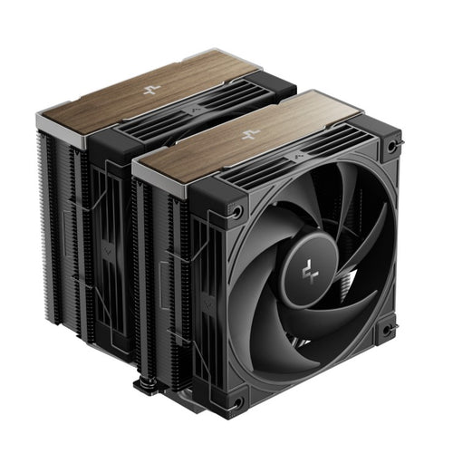 DeepCool AK620 G2 Wood Grain Top Cover CPU Cooler, 4-pin PWM, Hydro Bearing Intel LGA1851/1700/1200/1151/1150/1155/ AM5/AM4 - Image 1