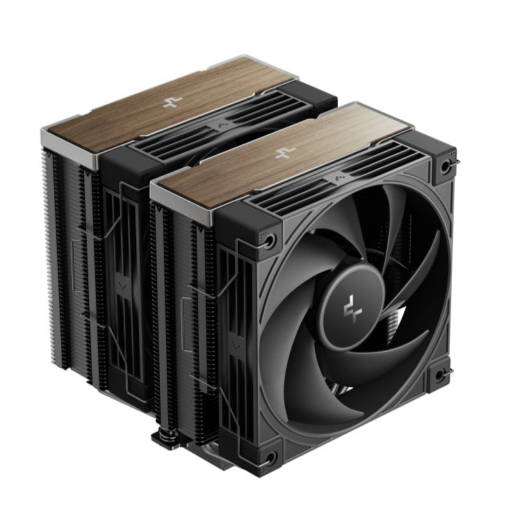 DeepCool AK620 G2 Wood Grain Top Cover CPU Cooler, 4-pin PWM, Hydro Bearing Intel LGA1851/1700/1200/1151/1150/1155/ AM5/AM4 - Image 2