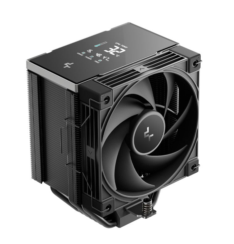 DeepCool AK700 DIGITAL NYX AI Dynamic Adjustment CPU Cooler, Digital Display, 7 Heat Pipes, 4-pin PWM, Intel LGA1851/1700/1200/115x, AMD AM5/AM4 - Image 1