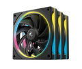 DeepCool FL12 SE 3 Pack 120mm Performance ARGB Fans , Hydro Bearing 120×120×25 mm(L×W×H) - Image 1