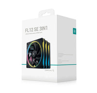 DeepCool FL12 SE 3 Pack 120mm Performance ARGB Fans , Hydro Bearing 120×120×25 mm(L×W×H) - Image 2
