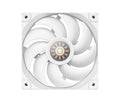 DeepCool FL12 White 120mm Unique ARGB Fans, Low Noise, 4-pin PWM, Fluid Dynamic Bearing, Addressable RGB LED - Image 1