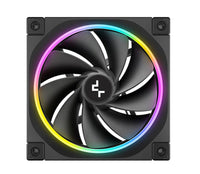 DeepCool FL12R 120mm Unique Addressable RGB  High Performance Fans,  Low Noise, 4-pin PWM, Fluid Dynamic Bearing - Image 2