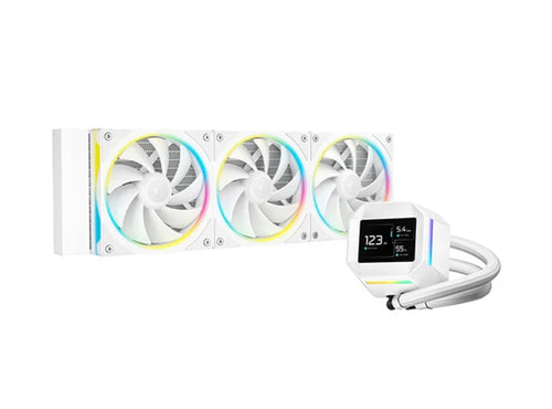 DeepCool LM360 ARGB Liquid Cooler Mini LCD Screen, 2.4" IPS, 320×240 Resolution , Intel LGA1851/1700/1200 + More, AMD AM5/AM4 - Image 1