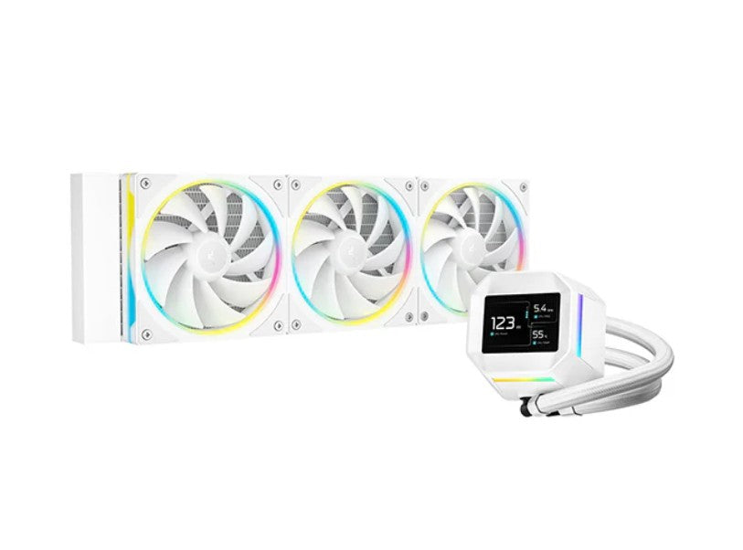 DeepCool LM360 ARGB Liquid Cooler Mini LCD Screen, 2.4" IPS, 320×240 Resolution , Intel LGA1851/1700/1200 + More, AMD AM5/AM4 - Image 2