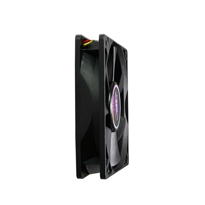 DeepCool XFAN 120 120mm Hydro Bearing Case Fan 3 Pin / Molex Connector, Black Stealth Appearance, Ideal for System Builds, Low RPM 26dB LS - Image 2