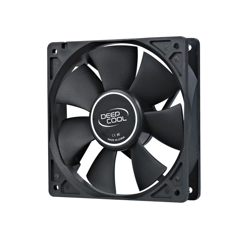 DeepCool XFAN 120 120mm Hydro Bearing Case Fan 3 Pin / Molex Connector, Black Stealth Appearance, Ideal for System Builds, Low RPM 26dB LS - Image 5