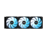 GIGABYTE EAGLE 360, Black, 360mm alu rad, 3x120mm ARGB fans, 600-2000RPM, Intel 1851/1700 AMD AM5/AM4, copper pump 3200RPM, 400mm tube length 27mm - Image 3