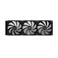 GIGABYTE EAGLE 360, Black, 360mm alu rad, 3x120mm ARGB fans, 600-2000RPM, Intel 1851/1700 AMD AM5/AM4, copper pump 3200RPM, 400mm tube length 27mm - Image 4