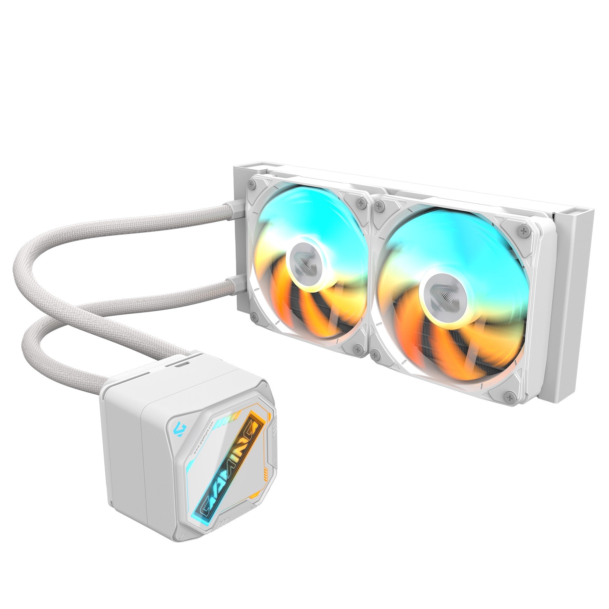(LS) GIGABYTE GAMING 240 ICE all-in-one liquid cooler, Intel 1851 / 1700 / 115X / 1200, AMD AM5 / AM4, Color ICE - Image 2