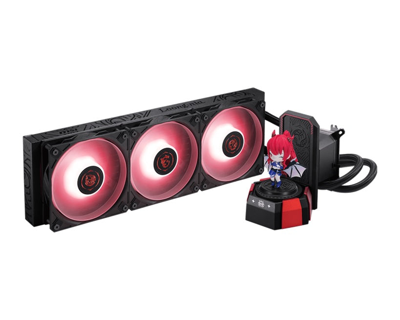 MSI CORELIQUID A17 MLG EDITION, 360mm, 394x119.6x27.2mm, Alu radiator, 3x120mm fans, 64.89CFM, 2050RPM, ARGB Gen2, 3400RPM pump, LGA1851/1700, AM5/AM4 - Image 3