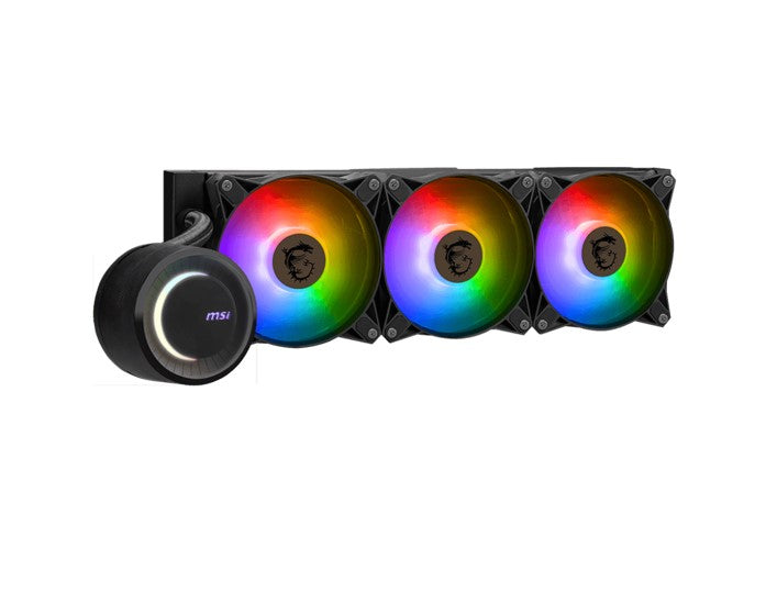 MSI MAG CORELIQUID E360 BlackLiquid CPU Cooler, LGA 1150/1151/1155/1156/1200/1700/LGA 2011/2011-3/2066/AM5/AM4/TR49 3y warranty - Image 2