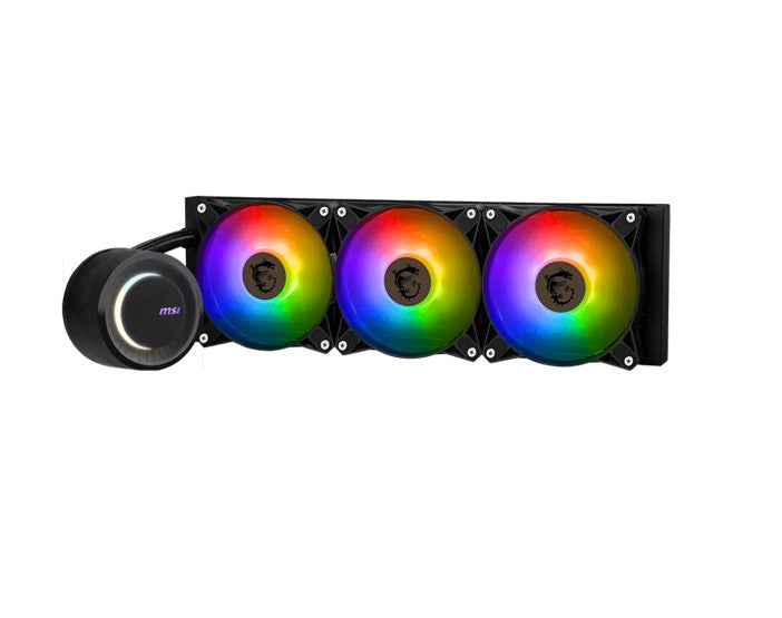 MSI MAG CORELIQUID E360 BlackLiquid CPU Cooler, LGA 1150/1151/1155/1156/1200/1700/LGA 2011/2011-3/2066/AM5/AM4/TR49 3y warranty - Image 3