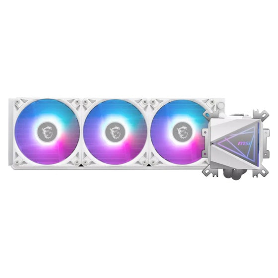 MSI MAG CORELIQUID I360 White Liquid CPU Cooler, LGA 1150/1151/1155/1156/1200/1700+ Next gen AM5/AM4 3y warranty - Image 3