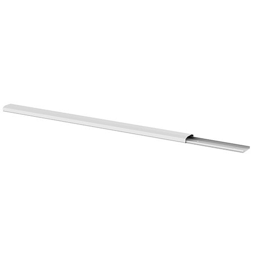 Brateck Plastic Cable Cover - 750mm Material: Polyvinyl Chloride(PVC) Dimensions 60x20x750mm - White (LS) - Image 1