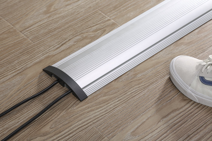 Brateck Aluminum Floor Cable Cover - 1104x139mm Material:Aluminum,ABS Dimensions 1104x139x22mm (LS) - Image 4