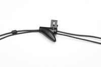 Brateck 15mm/0.59" Diameter Coiled Tube Cable Sleeve Material Polyethylene(PE) Dimensions 1000x15mm - Black(LS) - Image 3