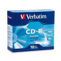Verbatim CD-R 700MB 10Pk Slim Case 52x - Image 2