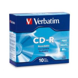 Verbatim CD-R 700MB 10Pk Slim Case 52x - Image 2
