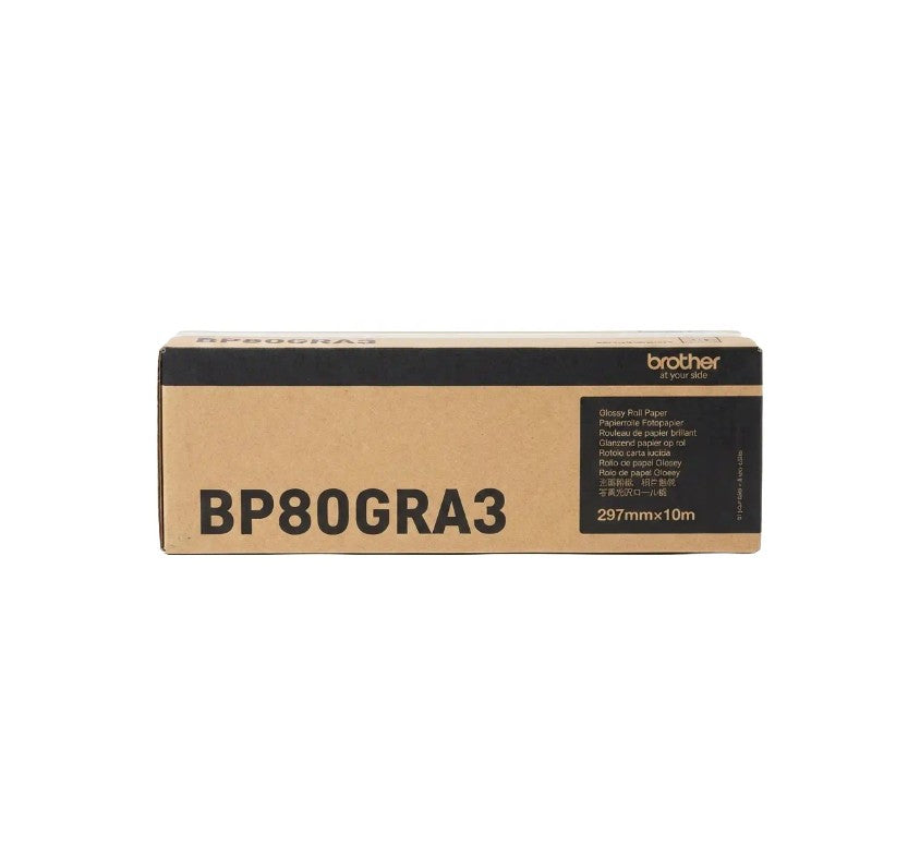 Brother *NEW* GENUINE GLOSSY PAPER ROLL 297MM X 37.5 (165GSM) - Image 2