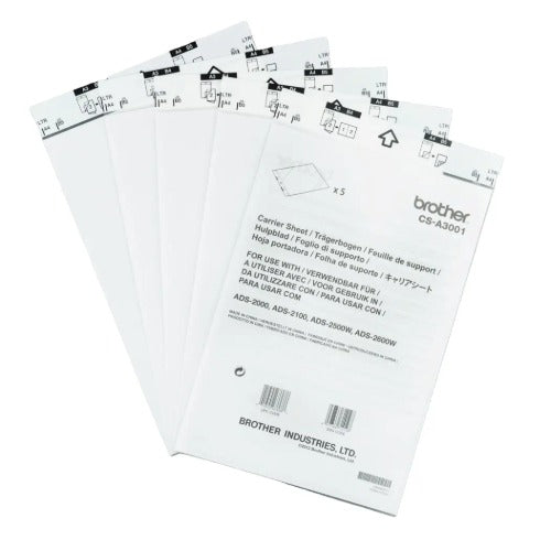 Brother  CS-A3001 CARRIER SHEET FOR ADS-2800W/3000N/3600W - Image 2