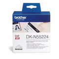Brother White Continuous Thick Paper Roll 54mm x 30.84mm - Image 1