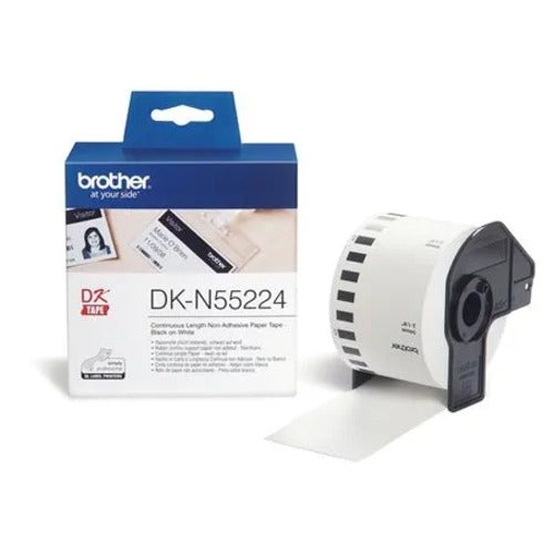 Brother White Continuous Thick Paper Roll 54mm x 30.84mm - Image 2