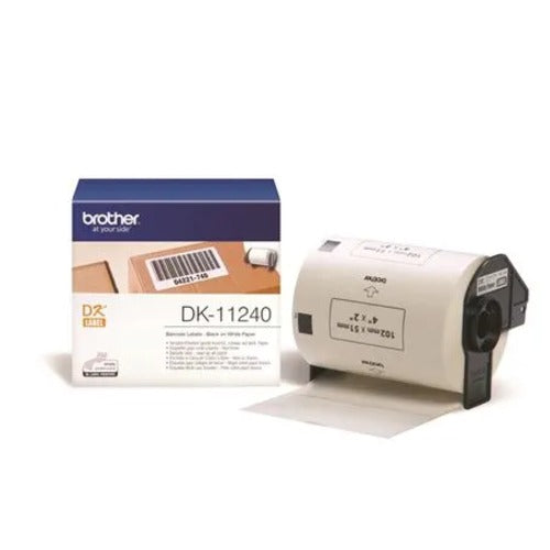 Brother DK-11240 - LARGE WHITE MULTI-PURPOSE LABELS 102MM X 51MM 600 LABELS PER ROLL - Image 2