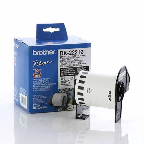 Brother White Cont. Film Roll Direct Thermal 62mm x 15.24mm - Image 2