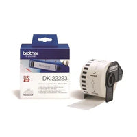 Brother DK-22223 - WHITE CONTINUOUS PAPER ROLL 50MM X 30.48M - Image 2