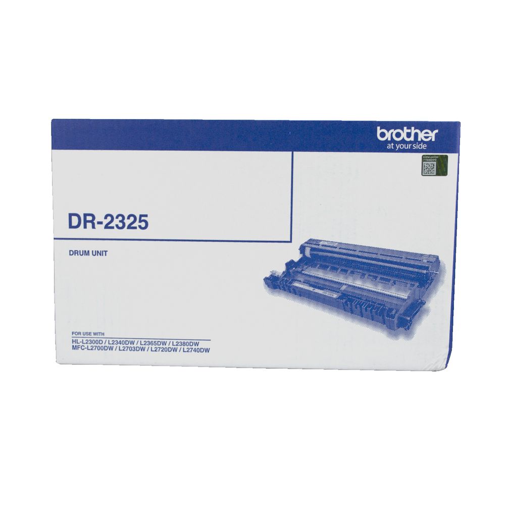 Brother DR-2325 Mono Laser Drum Unit- HL-L2300D, L2305W, L2340DW, L2365DW, 2380DW, MFC-L2700DW, 2703DW, 2720DW, 2740DW - up to 12,000 pages - Image 5