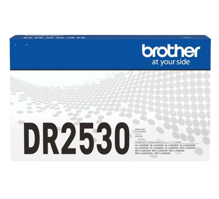 Brother DR-2530 **NEW** MONO LASER DRUM TO SUIT MFC-L2880DWXL/MFC-L2920DW/MFC-L2880DW/MFC-L2820DW/DCP-L2640DW/MFC-L2800DW/HL-L2480DW/HL-L2464DW/ HL-L2 - Image 2