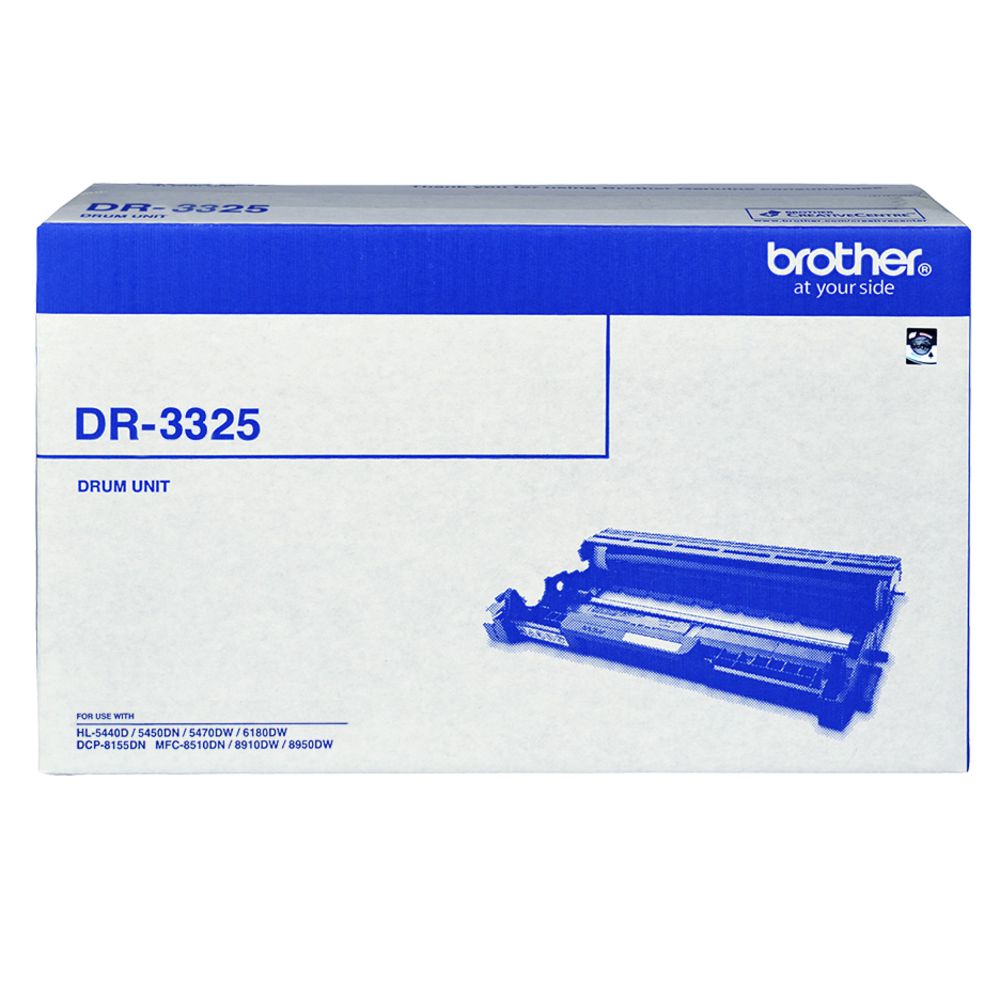 Brother DR-3325 Drum Unit - with HL-5440D/5450DN/5470DW/6180DW & MFC-8510DN/8910DW/8950DW & DCP-8155DN - up to 30000 pages - Image 5