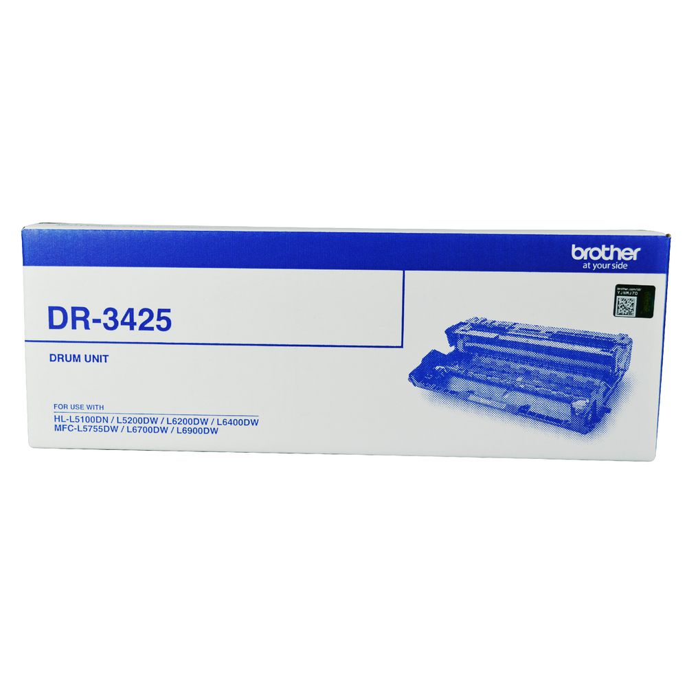 Brother DR-3425 Drum Unit -To Suit  HL-L5100DN/L5200DW/L6200DW/L6400DW & MFC-L5755DW/L6700DW/L6900DW - Image 1