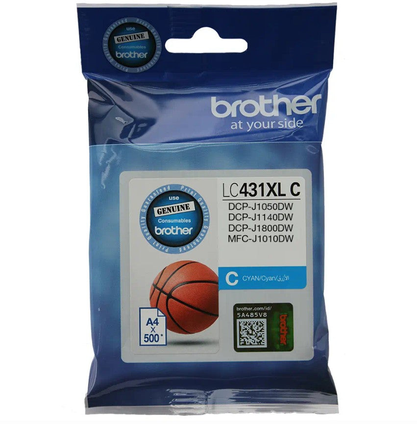 Brother *NEW* CYAN INK CARTRIDGE TO SUIT DCP-J1800DW -UP TO 500 PAGES - Image 1