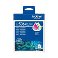 Brother *NEW* LC536XXL 3PK VALUE PACK  1X CYAN, 1X MAGENTA, 1X YELLOW - Image 1