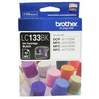 Brother LC-133BK Black Ink Cartridge - MFC-J6520DW/J6720DW/J6920DW and DCP-J4110DW/MFC-J4410DW/J4510DW/J4710DW and DCP-J152W/J172W/J552DW/J752 - Image 1