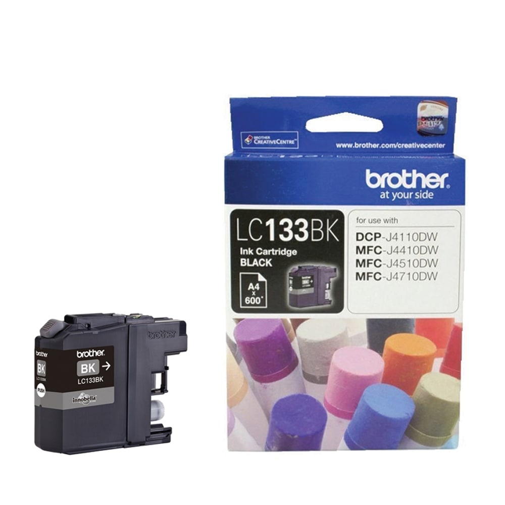 Brother LC-133BK Black Ink Cartridge - MFC-J6520DW/J6720DW/J6920DW and DCP-J4110DW/MFC-J4410DW/J4510DW/J4710DW and DCP-J152W/J172W/J552DW/J752 - Image 4