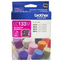 Brother LC-133M Magenta Ink -600 p- MFC-J6520DW/J6720DW/J6920DW and DCP-J4110DW/MFC-J4410DW etc. - Image 1