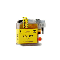Brother LC-133Y Yellow Ink-MFC-J6520DW/J6720DW/J6920DW and DCP-J4110DW/MFC-J4410DW/J4510DW/J4710DW and DCP-J152W/J172W/J552DW/J752DW/MFC-J245/etc. - Image 2