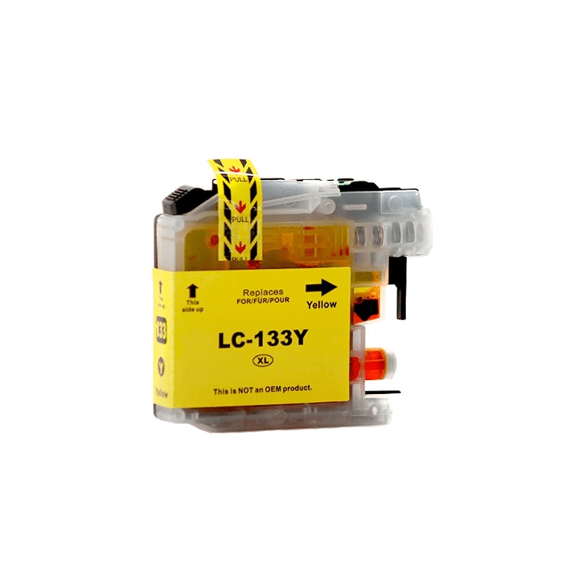Brother LC-133Y Yellow Ink-MFC-J6520DW/J6720DW/J6920DW and DCP-J4110DW/MFC-J4410DW/J4510DW/J4710DW and DCP-J152W/J172W/J552DW/J752DW/MFC-J245/etc. - Image 2