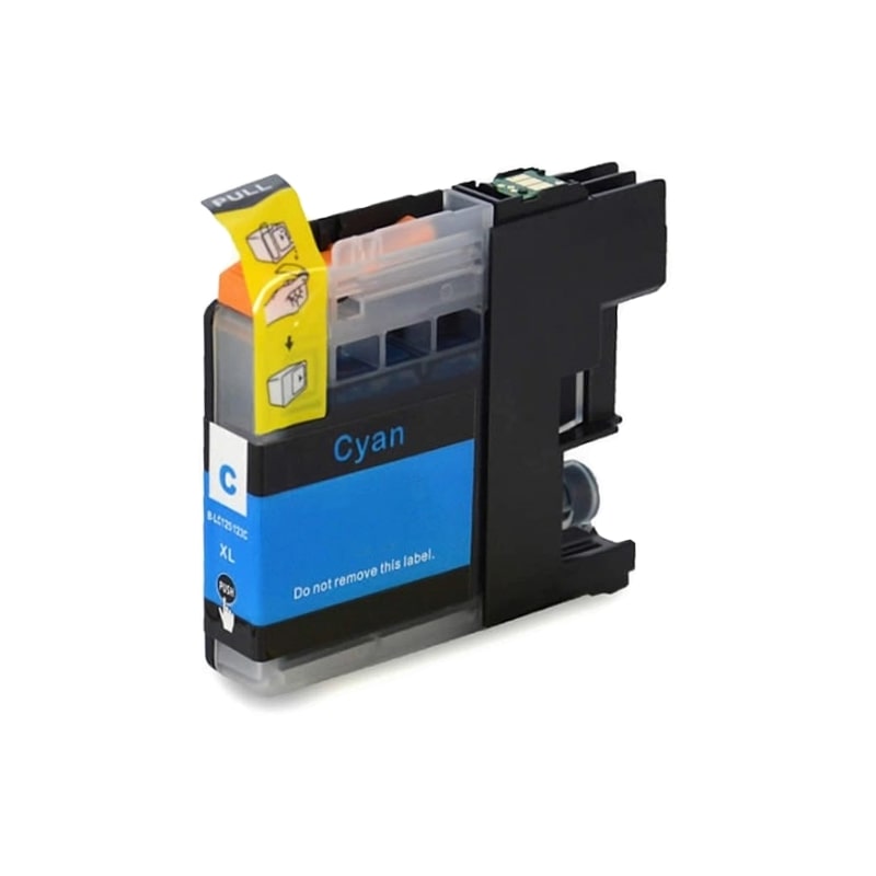 Brother LC-135XLC Cyan Ink Cartridge- MFC-J6520DW/J6720DW/J6920DW and DCP-J4110DW/MFC-J4410DW/J4510DW/J4710DW - up to 1200 pages - Image 2