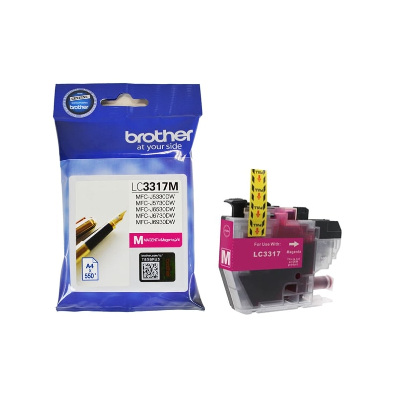 Brother LC-3317M  Megenta Ink Cartridge - MFC-J5330DW/J5730DW/J6530DW/J6730DW/J6930DW/ - up to 550 pages - Image 3