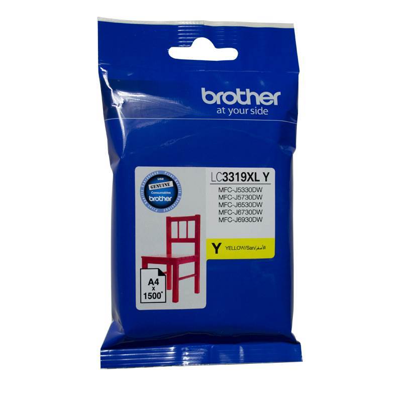 Brother LC-3319 XL Yellow  to Suit - J5330DW/J5730DW/J6530DW/J6730DW/J6930DW - Image 1