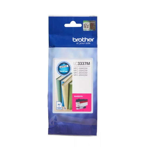 Brother LC3337M *NEW*MAGENTA INK CARTRIDGE TO SUIT MFC-J5945DW/MFC-J6945DW/MFC-J5845DW/MFC-J6545DW-UP TO 1500 PAGES - Image 1